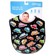 Babador de Neoprene Clingo-Carros